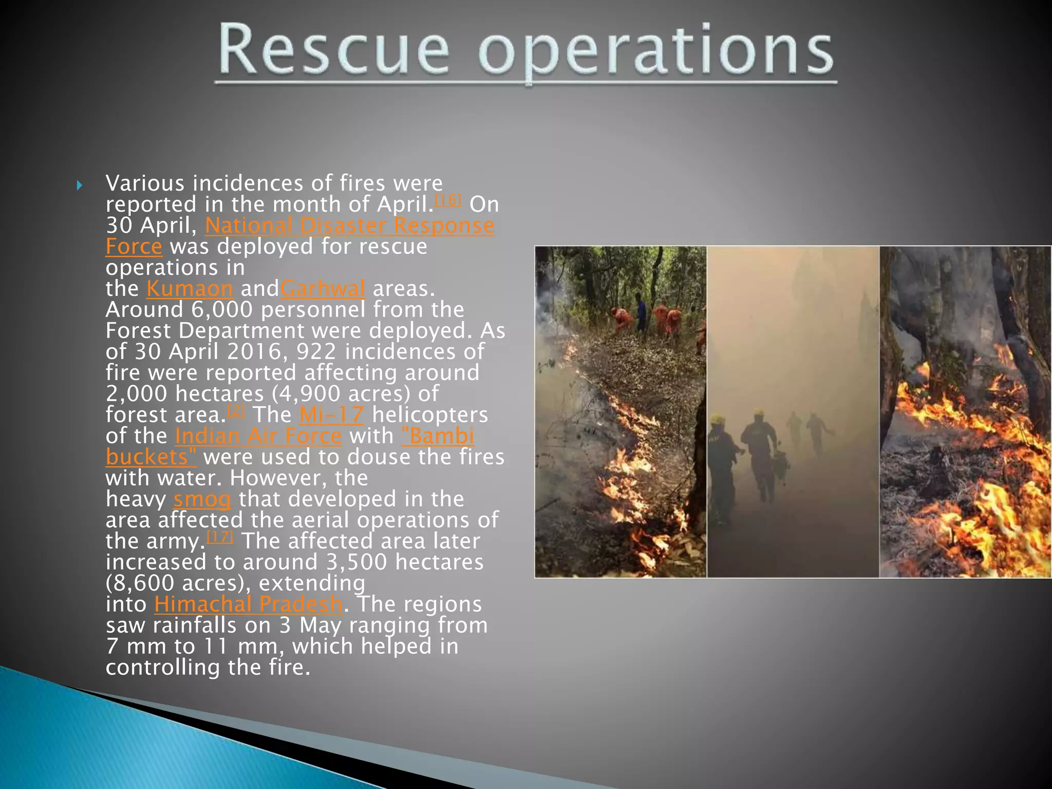 Forest fires in india | PPTX