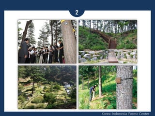 2
Korea-Indonesia Forest Center
 