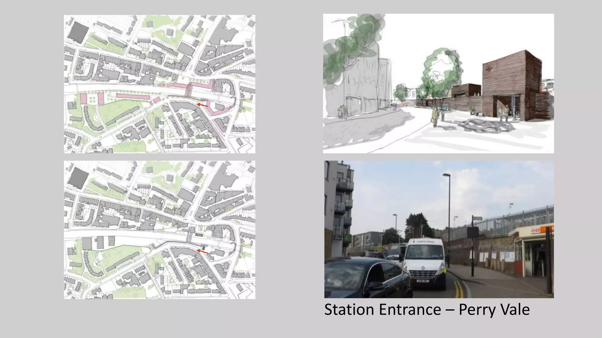 Station Entrance – Perry Vale
 