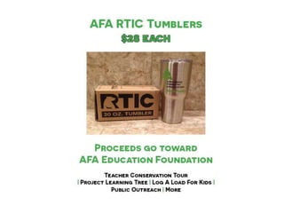 AFA Annual Meeting | Forest Management Workshop