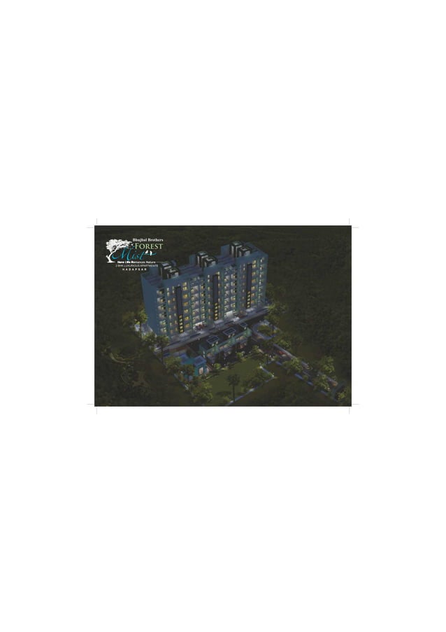 2 BHK Terrace Apartmenst in Handewadi, Hadapsar Forestmist