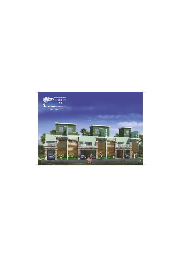2 BHK Terrace Apartmenst in Handewadi, Hadapsar Forestmist