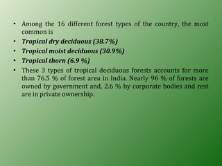 Forest resources