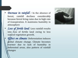 Forest resources for environmental studies | PPTX