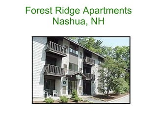 Forest Ridge Apartments Nashua, NH 