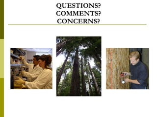 QUESTIONS? COMMENTS? CONCERNS? 