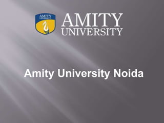Amity University Noida
 