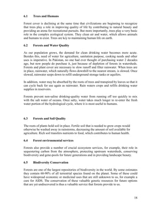 Forests and biodiversity | PDF