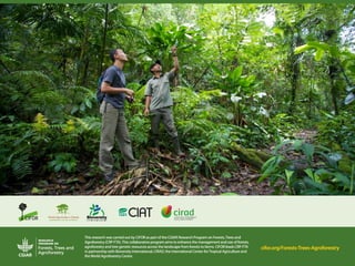ForestsTreesAgroforestry – Presentation for Discussion with Donors and Partners – June 2013