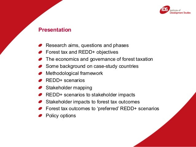 Taxation Research Proposal Topics