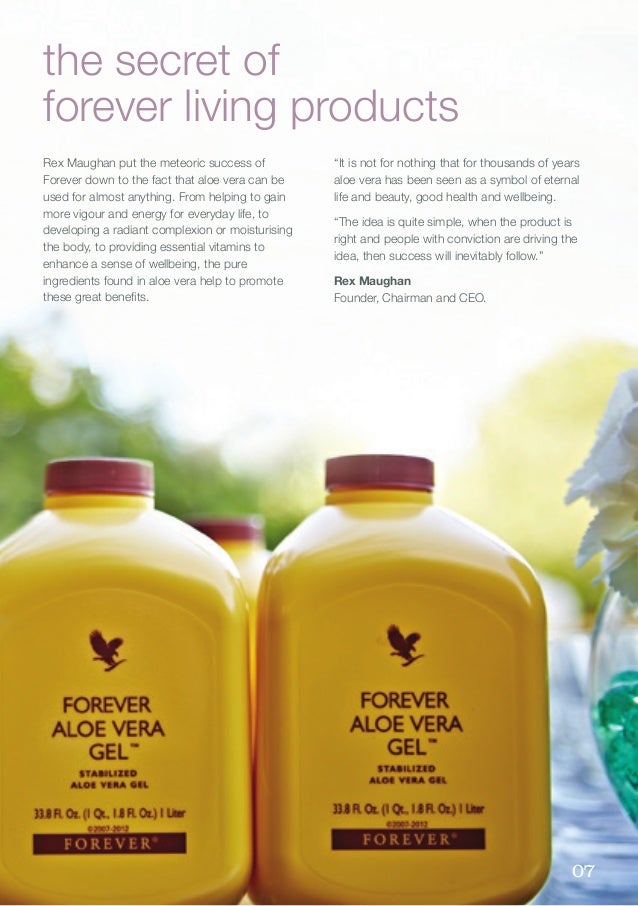 Forever Living Products Brochure