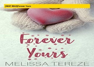 [MOST READ]Forever Yours
 