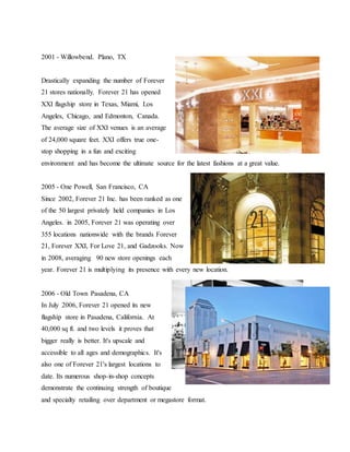 Forever 21 | DOCX