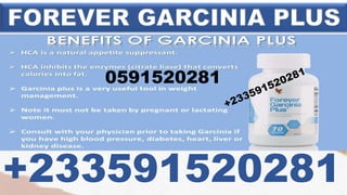 0591520281
FOREVER GARCINIA PLUS
+233591520281
 