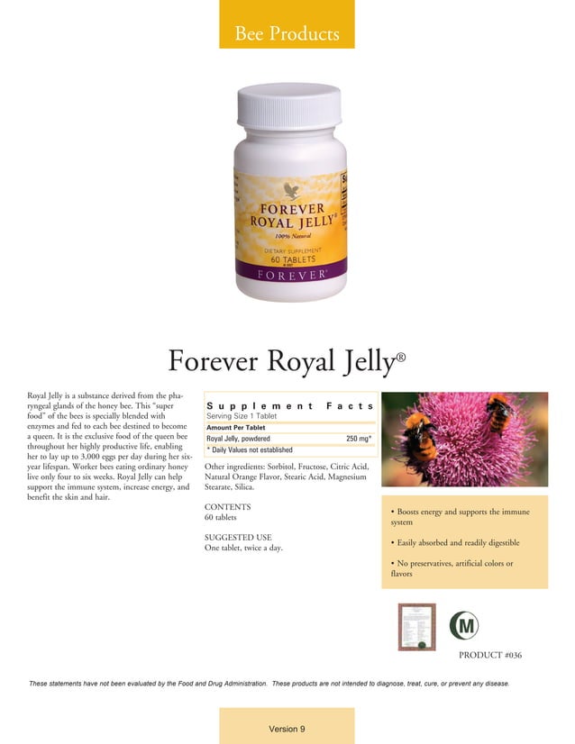 Forever royal jelly PDF