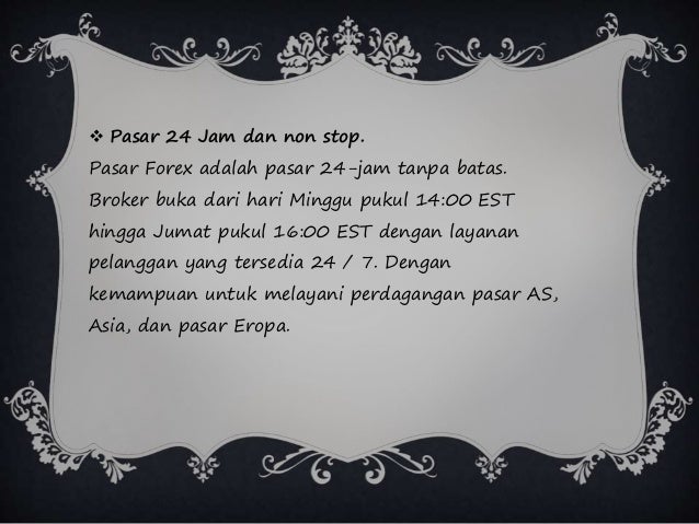 Broker forex prospek mmm