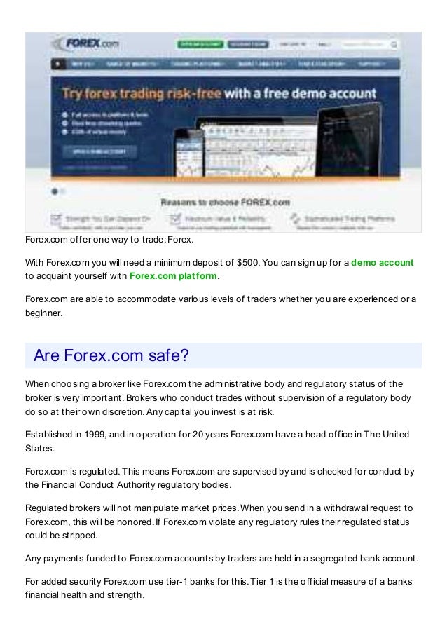 Forex Com Broker Review - 
