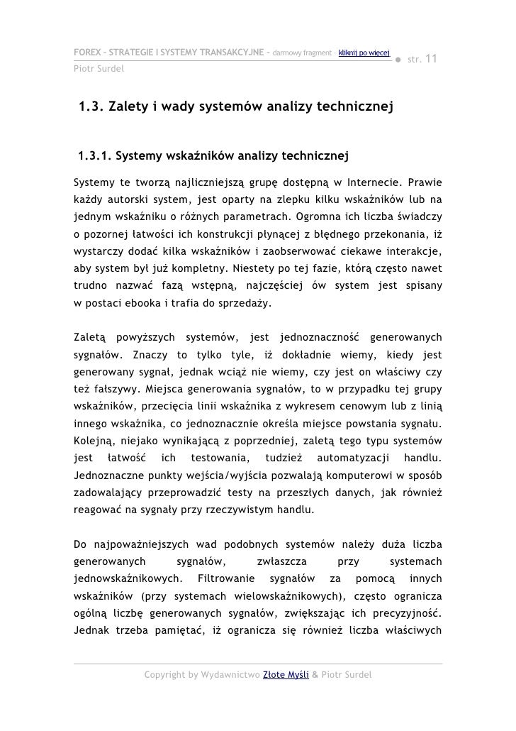 Forex zlote mysli