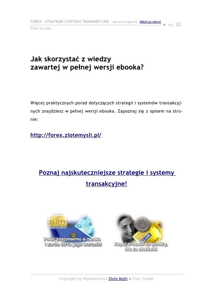 Forex zlote mysli
