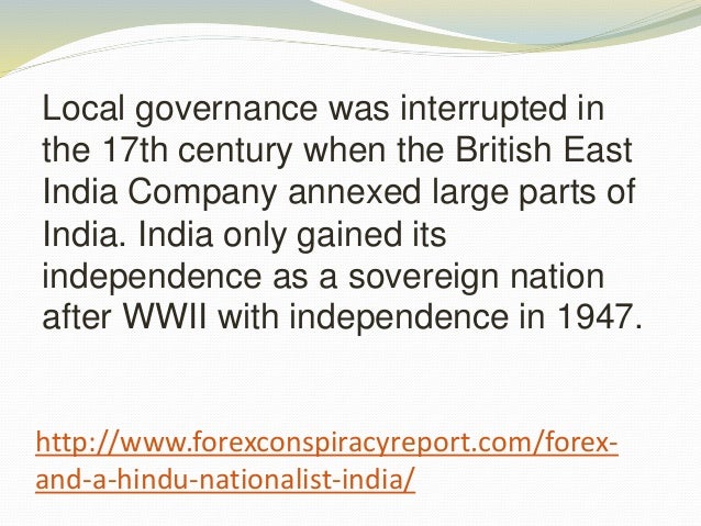 Forex And Hindu Nationalistic India - 