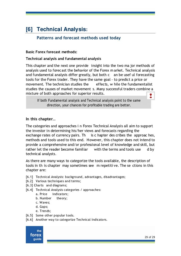 Advantages And Disadvantages Of Technical Analysis Forex Charting - 