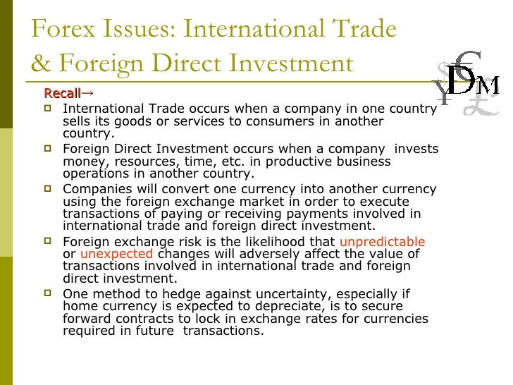 Forex investment plans international
