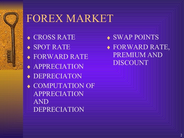 Forex appreciation or depreciation