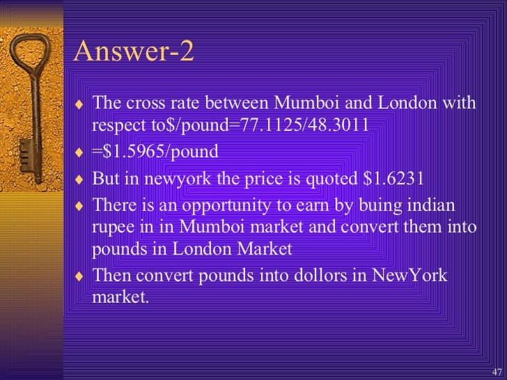 FOREX MARKETS