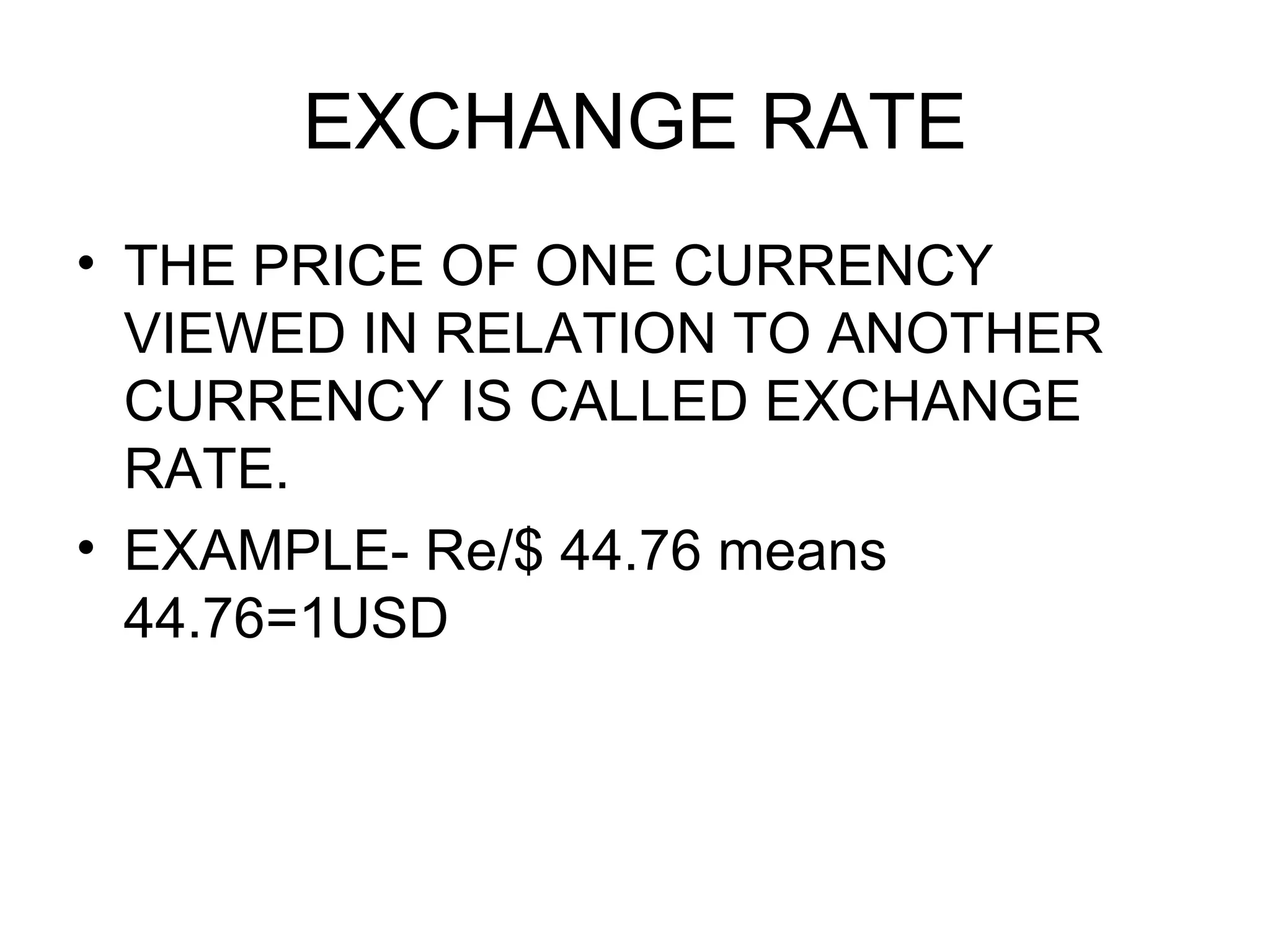 Forex Market Ppt | PPT
