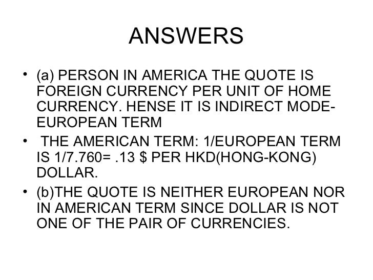 Indian forex market ppt