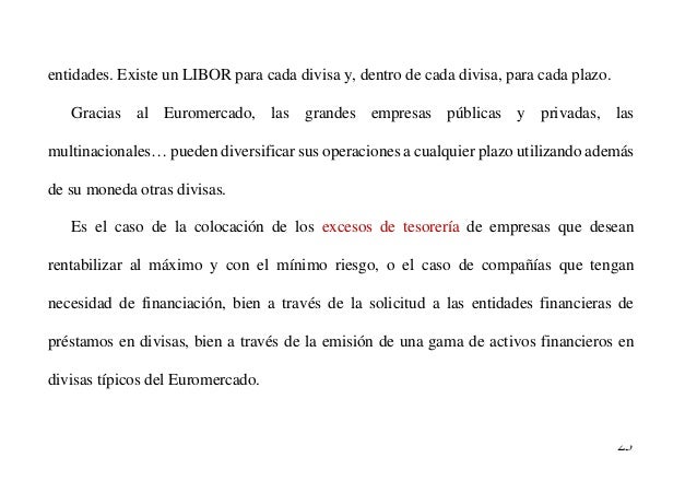 Mercado de divisas y forex