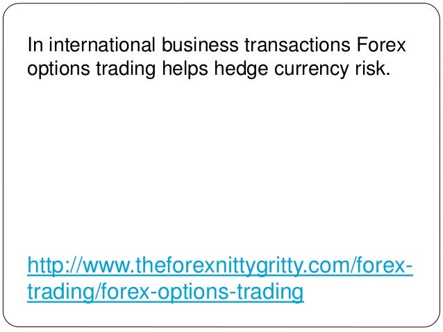 Options trading or forex