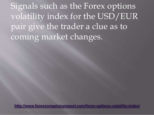 Forex volatility index