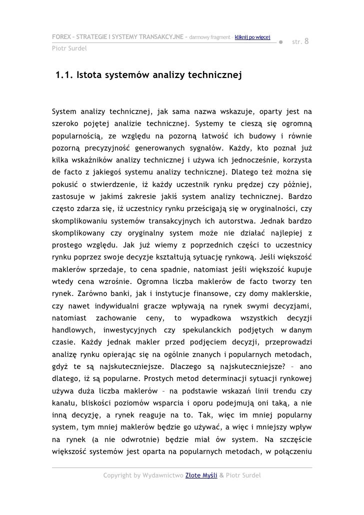Piotr surdel forex pdf
