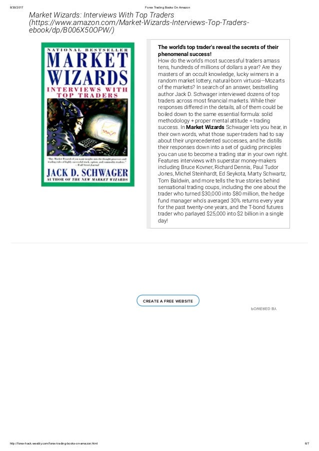 Books about forex