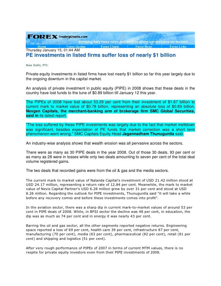 Forex private investment