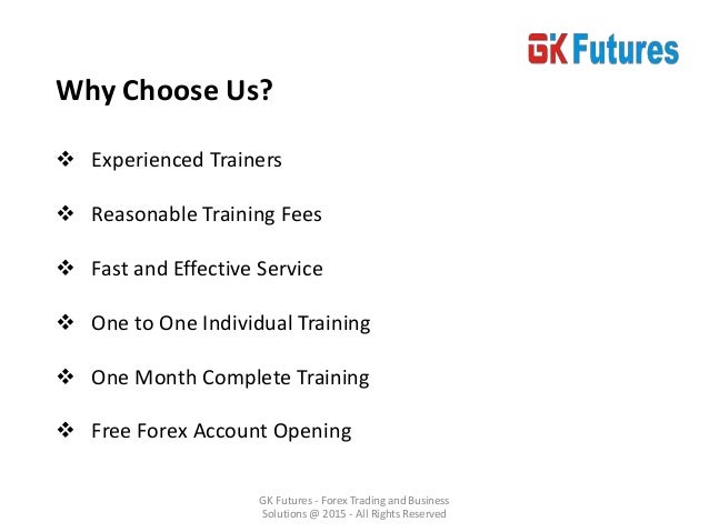 Forex trading training in coimbatore
