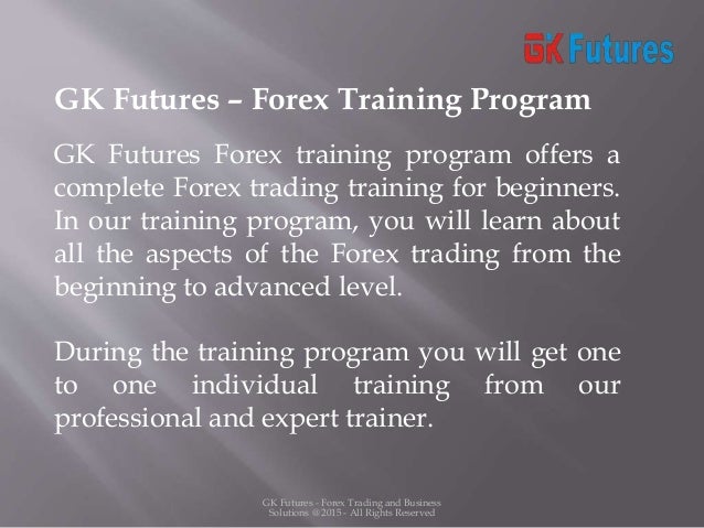 Forex lessons