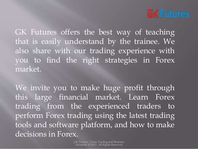 Certification forex trading