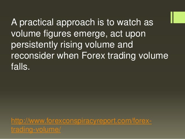 Forex Trading Volume - 