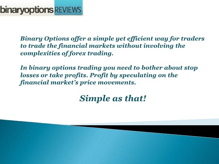 Binary option history