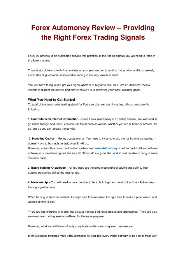 Forex Automoney Complaints - 