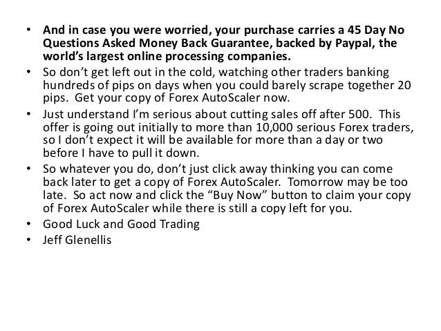 Forex auto scaler review