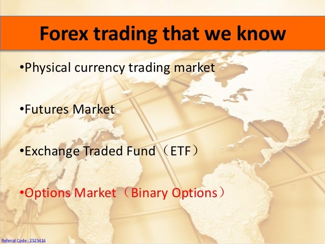 Binary options referral