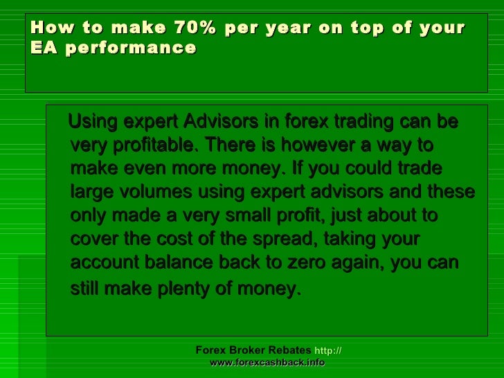 forex broker rebates