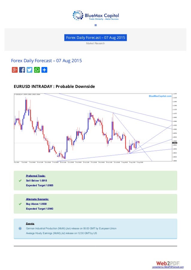 Ubs daily forex report