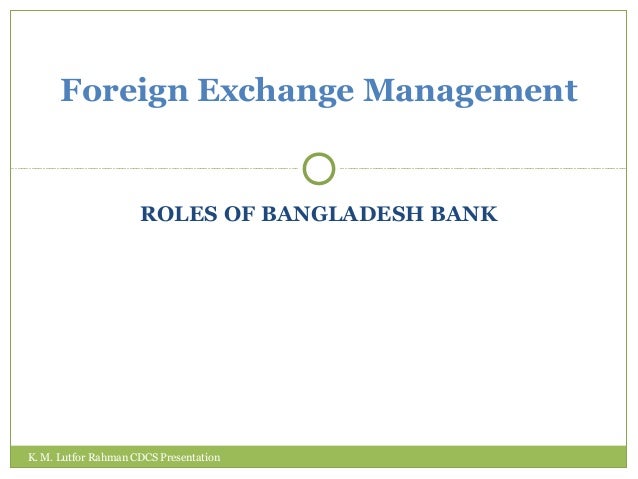 Foreign exchange dealing