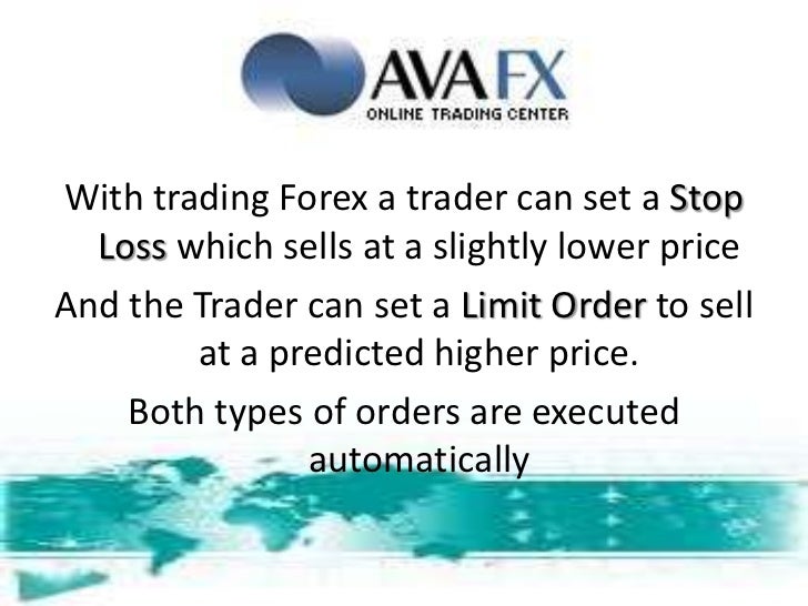 Setting stop loss in forex