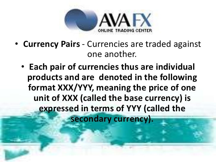 Forex definition of terms