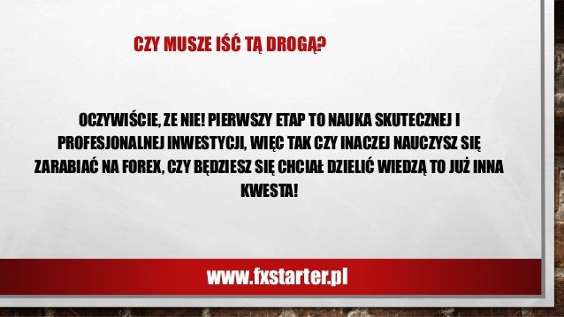 Sebastian urbanski szkola forex